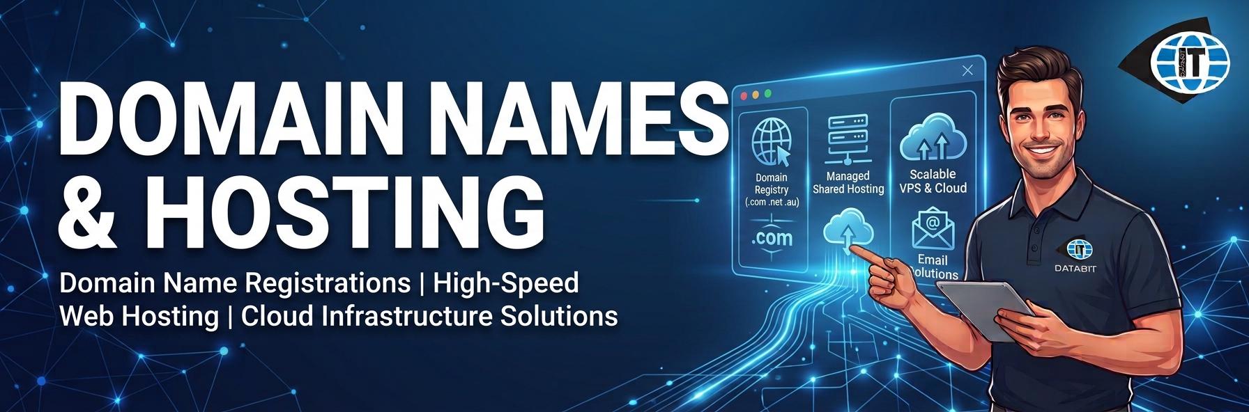 <strong><div style="text-align: center;">Domain Names & Hosting</div></strong>